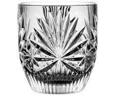 Lot de Verres Ã Whisky Lot de 6Â Verres en Cristal Massif aljulia 2035â320Â ML Transparent