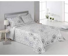 SECANETA Stilia Couvre-lit boutis imprimÃ© Printemps/Ã©tÃ© + Coussins de Jeu, Delion (180 x 270 cm/lit 90), Multicolore, 180 x 270 cm