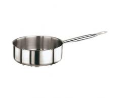 Paderno Casserole profonde 11008–20 1 poignée, 20 cm, en acier inoxydable
