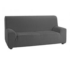 Martina Home Housse de canapé élastique modèle Émilie 4 Plazas Gris