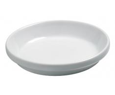 REVOL 612445 Assiette Crème Brulée Porcelaine Blanc 2,5 cm