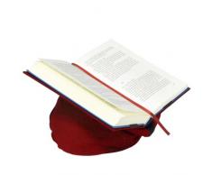 Klein & More Bouquinette Coussin Ã Lire Rouge