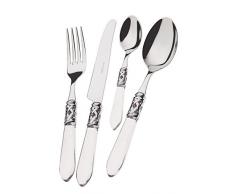 Bugatti ALC1T-S4265 Aladdin MÃ©nagÃ¨re de 49 PiÃ¨ces Service de Table Acier/ABS Transparent 52 x 37,5 x 16 cm