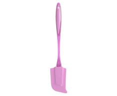 HABI f91b Spatule Pastel avec Embouts, 29Â cm, Silicone, Multicolore