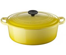 LE CREUSET 25002314032461 Cocotte Ovale 31cm Soleil, Fonte