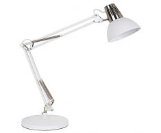 Aluminor CALYPSA B LAMPE DE BUREAU, 40 W, Blanc