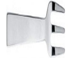 Alessi Dc05/5 Santiago Fourchette Ã dessert en Acier Inoxydable 18/10 Brillant, Set de 6 PiÃ¨ces