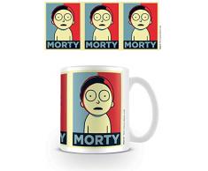 Cartoon Network MG25181 Rick and (Morty Campaign) Tasse de café, Multicolore Coloured