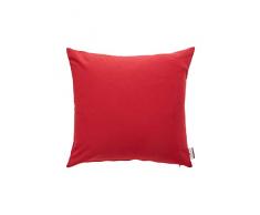 Tom Tailor 580730 Housse pour coussin T-Dove Rouge foncÃ© 50 x 50 cm