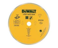 DeWalt DT3734-XJ-Disque diamant sciage humide pour carrelage 250 x 25,4 mm-Porcelaine/Pierre
