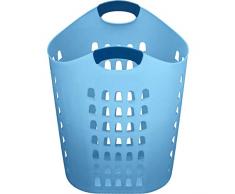 HARPER HOME Coffre a Linge Souple Modele Cl60, Plastique, Multicolor, Taille Unique