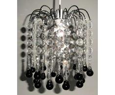 Lighting Web Co Lustre Transparent/noir