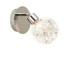 BRILLIANT IAP5139772 Applique, Métal, Gris, 16cm X 18cm