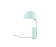 Normann Copenhagen Cap Lampe de Table Acier Bleu Misty 28 cm