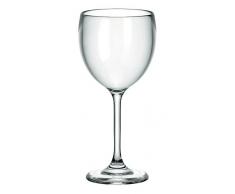 Guzzini 23490100 Verre A VIN Happy Hour, SAN, Transparent