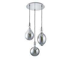 Trio Leuchten 323390306 Lampe suspendue, 8 W, Chrom