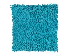 Thedecofactory 400553 Coussin, Polyester, Turquoise, 40 x 40 x 3 cm