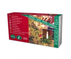 Konstsmide 2010-000 Guirlande de Sapin Bougie + 16 Lampes Claires + Prise Divisible 230 V