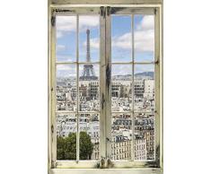 Scenolia Tableau Verre Acrylique Un Regard sur Paris 40 x 60 cm | Déco Murale Moderne Fait en France