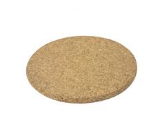 Faveco 147115 Dessous Plat, Liège, Marron, 7 x 0,96 x 18 cm