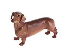 John Beswick Teckel Figurine, Rouge/Multicolore