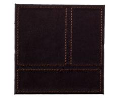 Inspire lot de 4 dessous de verres Patchwork Marron