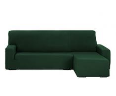 Martina Home Tunez Housse pour canapÃ© avec Chaise Longue 32Â x 17Â x 42Â cm Bras Droit Court (vu de Face) 32x17x42 cm Vert Bouteille