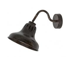 Sulion Factory Applique murale, E27, 40Â Watts, Marron, 10Â x 10Â x 20Â cm