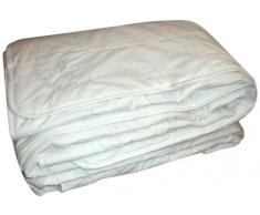 Comptoir du Linge CSoieC260 Couette Naturelle en Soie Chaude Blanc 260 x 240 cm