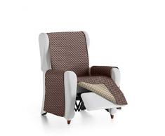 Eysa Oslo Housse, Microfiber, C/7 Marron-Vison, 1 Place 55cm. Adapté aux canapés de 60 à 110 cm