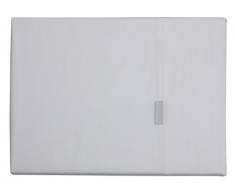 Sheridan S2UQLA003 Essentials Classic Drap en percale 300Â fils au pouce pour lit simple Blanc neige 195 x 260 cm