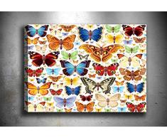 Bonamaison Peinture sur toile, multicolore, 70 x 100 cm - ConÃ§u et fabriquÃ© en Turquie