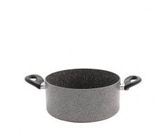BALLARINI Cortina Granitium Casserole Grise en Aluminium à 2 poignées - 18 cm