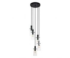 Eglo Montefino Suspension en acier 60 W Noir