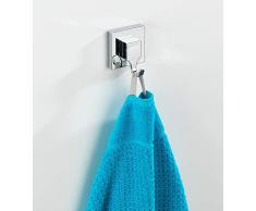 Wenko Lot de 2 Crochets pour Serviettes en ABS Chromé 6 x 7 x 5 cm