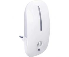 Veilleuse LED GEV LIV, plastique, blanc, 7Â x 5,5Â x 5,5Â cm, weiÃ, 8.5 x 5.8 x 11.2 cm