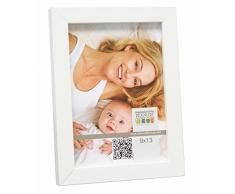 Deknudt Frames S43AK1 Cadre Photo Bois Blanc 9 x 13 cm
