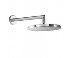 Robinetterie 134232 trois bras-Avec Pommeau de Douche Murale anticalcárea ø 250 mm.