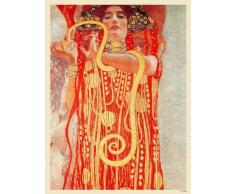onthewall Gustav Klimt Hygie Art Nouveau Poster Art Print 40Â x 30Â cm (PDP 008)