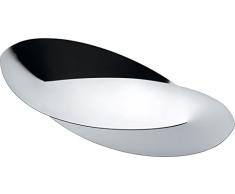 Alessi Abi05 Octave Corbeille à Pain et à Gressins en Acier Inoxydable 18/10 Brillant