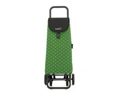 GARMOL Chariot de Courses 55L Vert et Noir