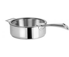Cristel - S26CMVP - Sauteuse inox 26cm + couvercle - Collection Casteline