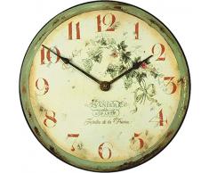 Roger Lascelles Horloge Murale French Vineyard