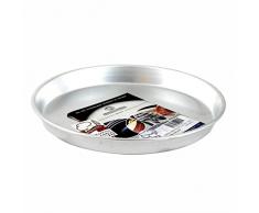 Agnelli Pentole Moule à Tarte Conique Bas, Aluminium, Gris Moderne 32 cm Gris