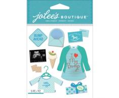 Jolees Boutique Dimensional Stickers, bÃ©bÃ© garÃ§on Grossesse