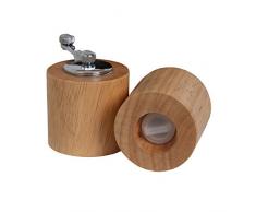 Premier Housewares 9902165 Salière et moulin à poivre, bois, Naturel