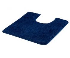 Meusch WC-Vorleger Super Soft / 50 x 50 cm/Farbe Dunkelblau Tapis de Bain, Polyester, Bleu foncé, 50x50x3 cm