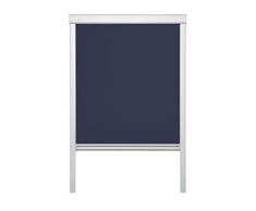 Lichtblick Skylight Store de fenÃªtre de Toit, Polyester, Bleu, 38,3 x 80 cm (CK04) (B x L)