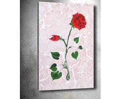 Bonamaison Peinture sur toile, multicolore, 50 x 70 cm