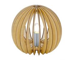 EGLO 94953 Lampe de table, Acier, 60 W, Nickel Mat